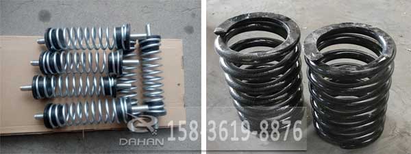 鋼絲壓彈簧：是由鋼絲制成形狀有：圓柱形于圓錐形兩種。