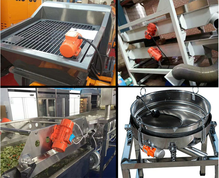 小型振動電機適用于直線篩，直排篩等